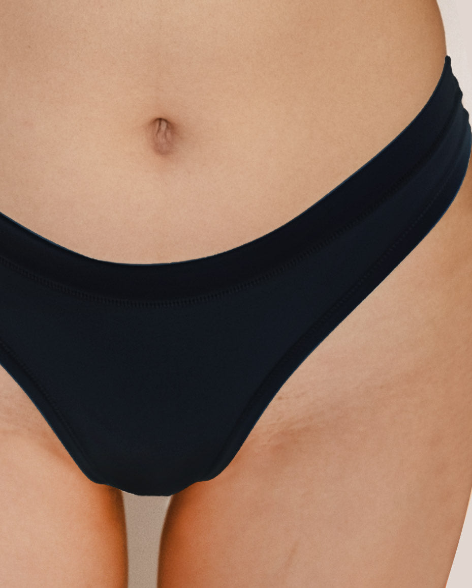 Black Thong Tencel - DOKOYO