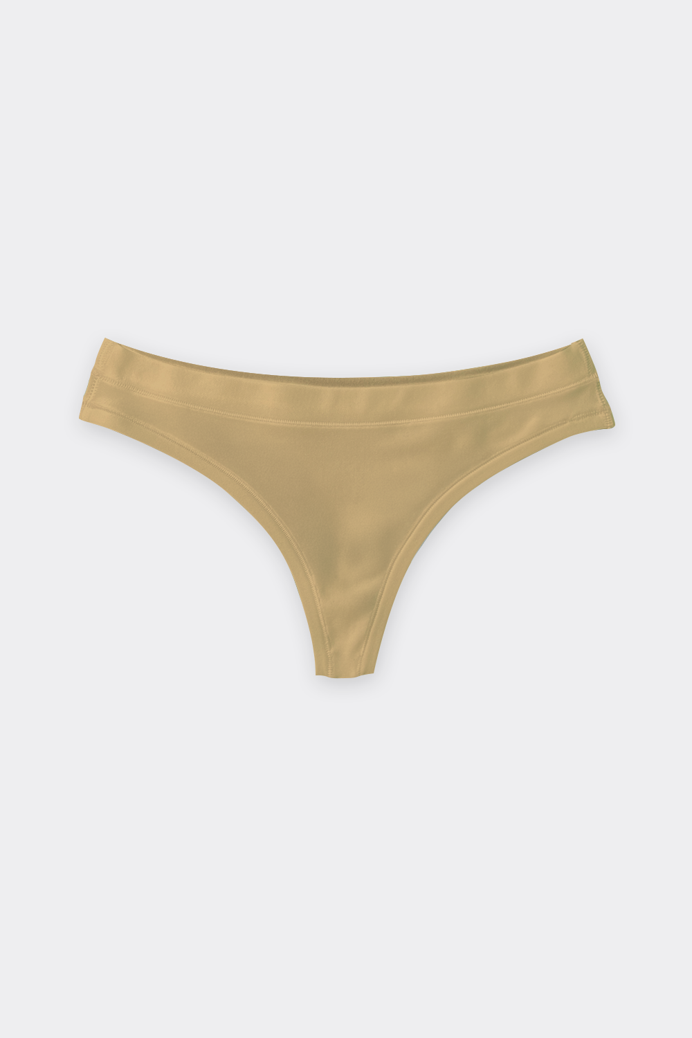 Cream Thong Tencel