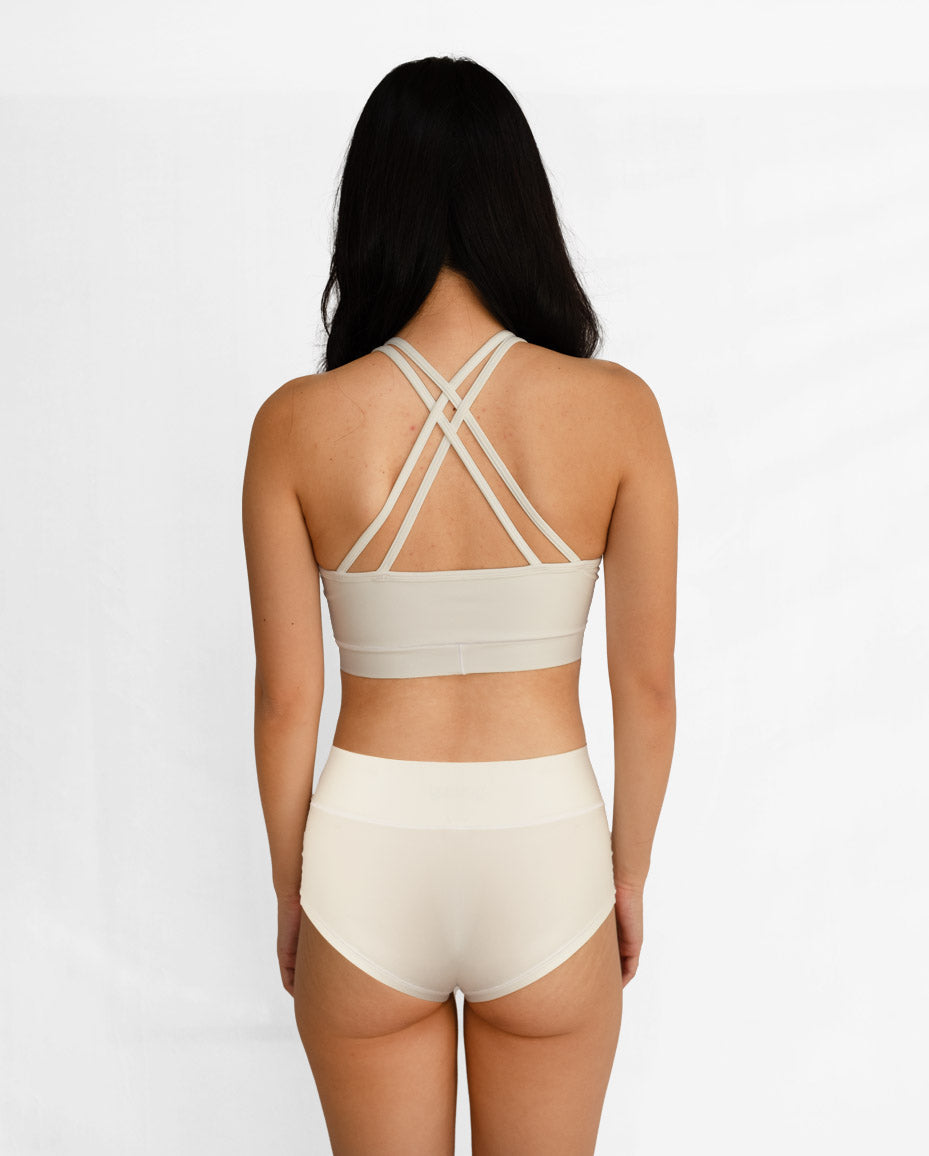 White Boy shorts Tencel Underwear - DOKOYO