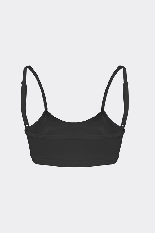 Black Tencel Tube Bra
