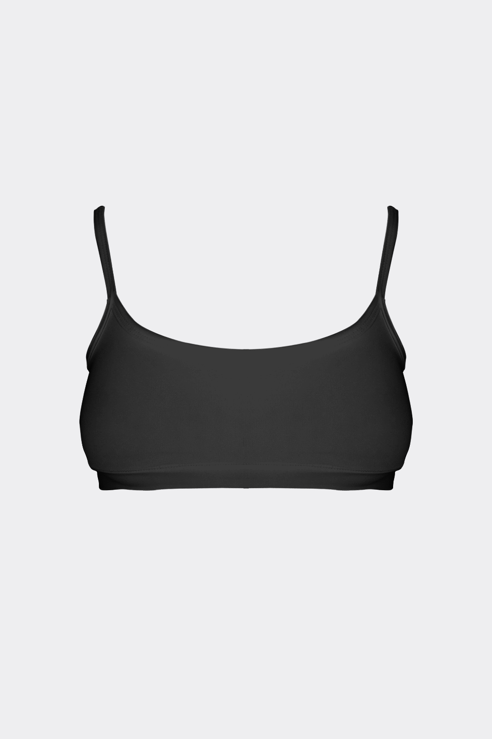 Black Tencel Tube Bra