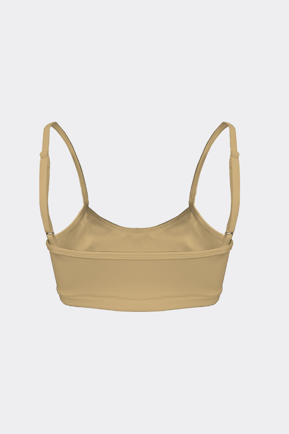 Cream Tencel Tube Bra