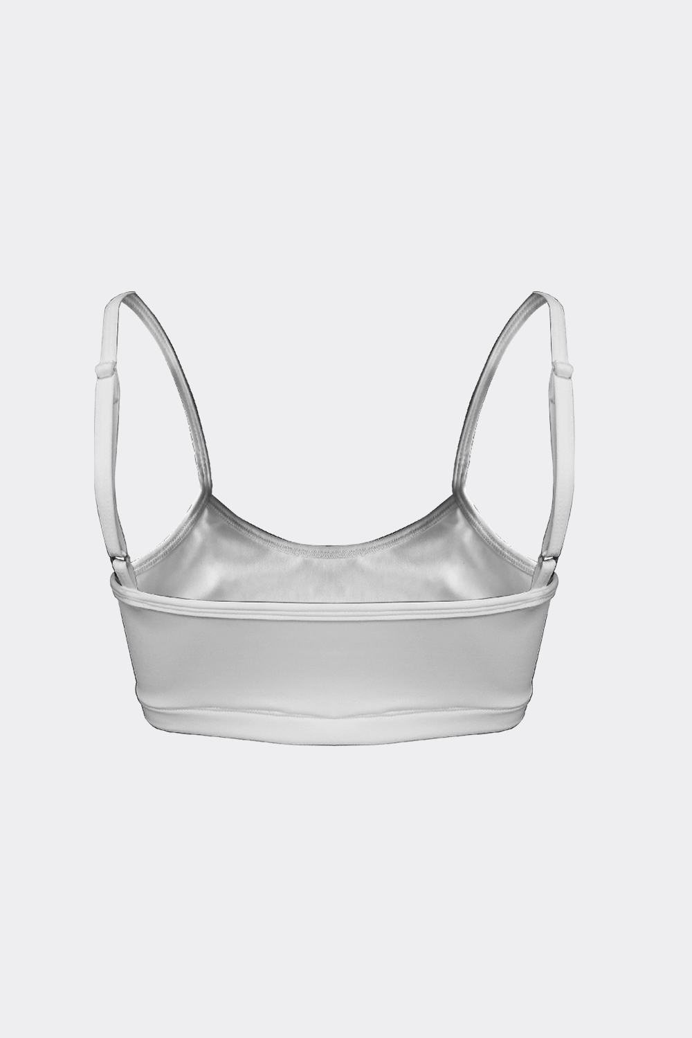 White Tencel Tube Bra