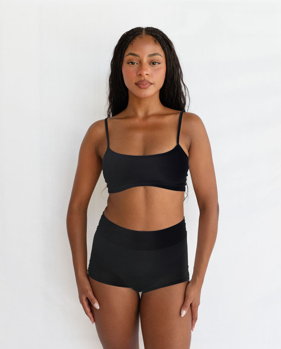 Black High-Waist Brief Tencel - DOKOYO